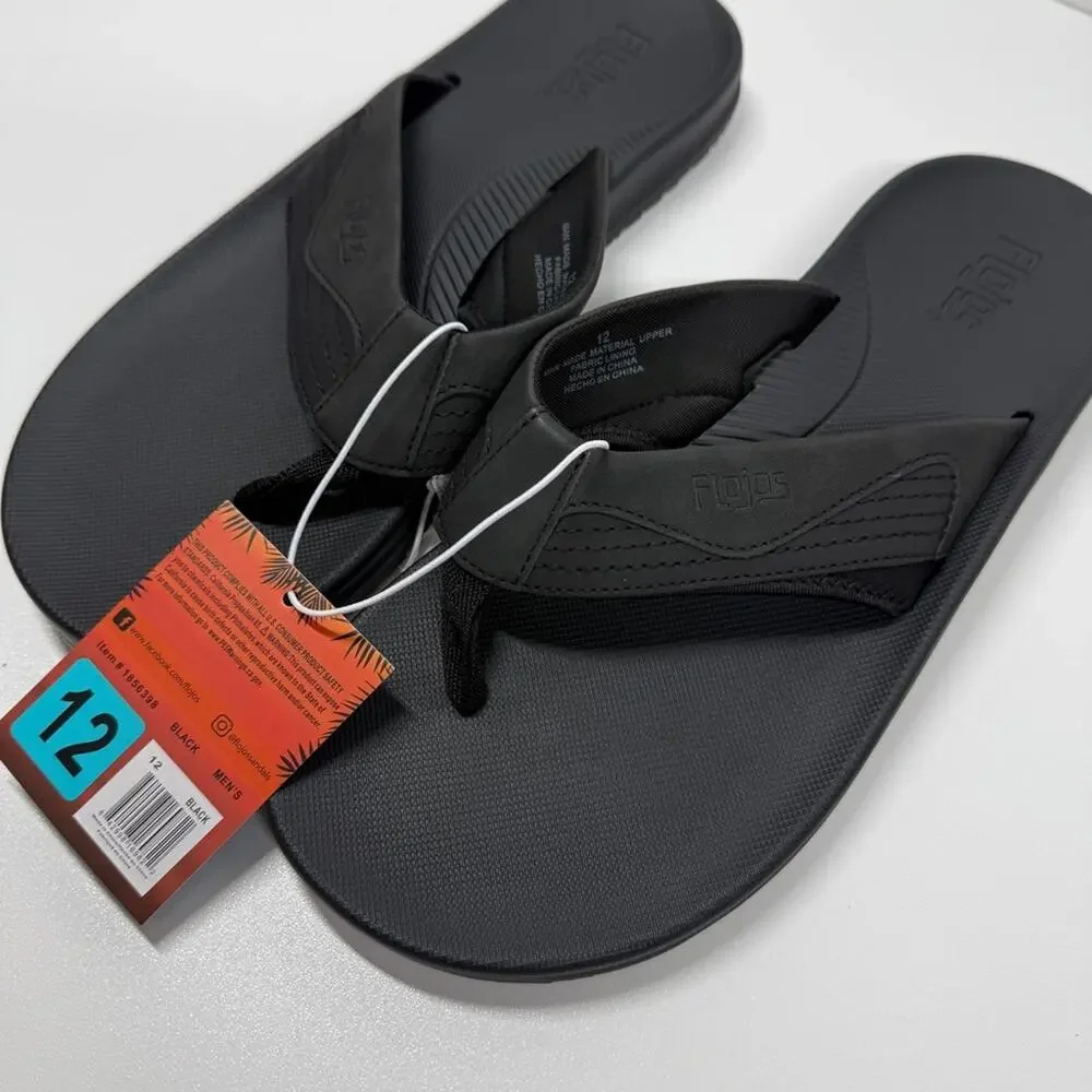 NWT Flojos Men's  Padre Flip Flops Thongs Sandals Size: 12